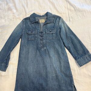 Ralph Lauren Blue Denim Kids Casual Dress